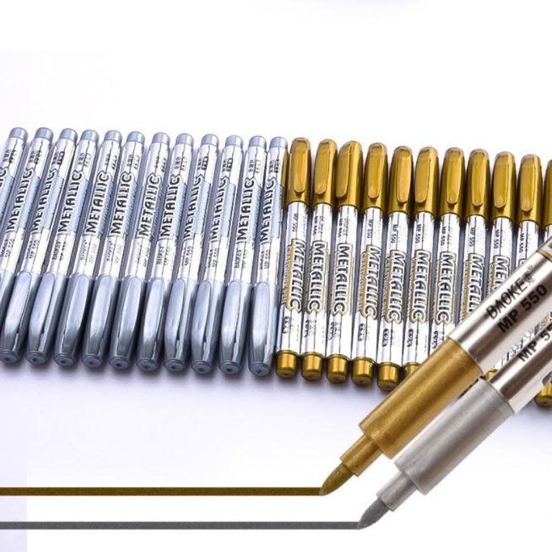 Gold Silver Metallic Color Pen Paper Tag Photo Album Scrapbooking For Party Wedding Decoration Signing Pen ZC1949
Gold Silver Metallic Color Pen Paper Tag Photo Album Scrapbooking For Party Wedding Decoration Signing Pen ZC1949
