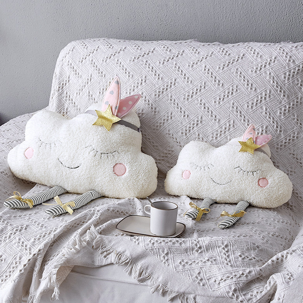 New Adorable Cloud Pillow Cushions Pillow Children Kids Stich Plush Decorative Bed Pillow Toys Ty Gift Cute Cloud Pp Cotton Toys