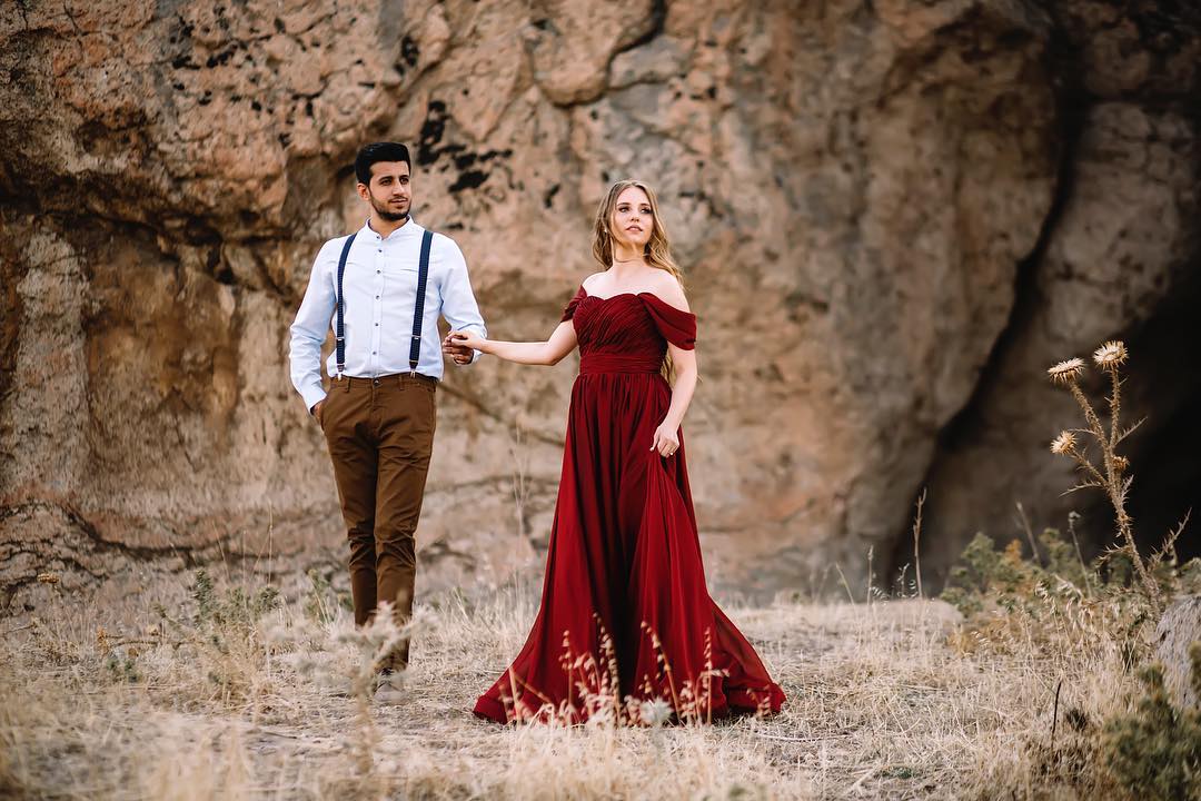2019 Dark Red Prom Dresses Off Shoulder Ruffle Floor Length Boho Bridal Gowns Formal Evening Dress Custom Made