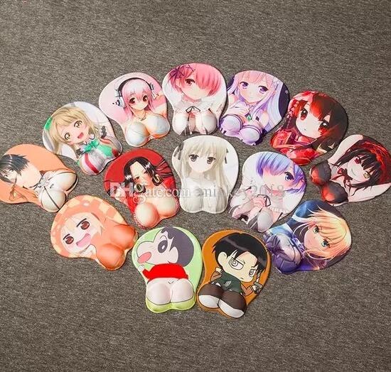 Hot Sell New Creative Cartoon Anime Cartoon characters 3D Sexy Chest Silicone Mouse Pad For Wrist Rest Support Mouse Pad Free Shipping
Hot Sell New Creative Cartoon Anime Cartoon characters 3D Sexy Chest Silicone Mouse Pad For Wrist Rest Support Mouse Pad Free Shipping