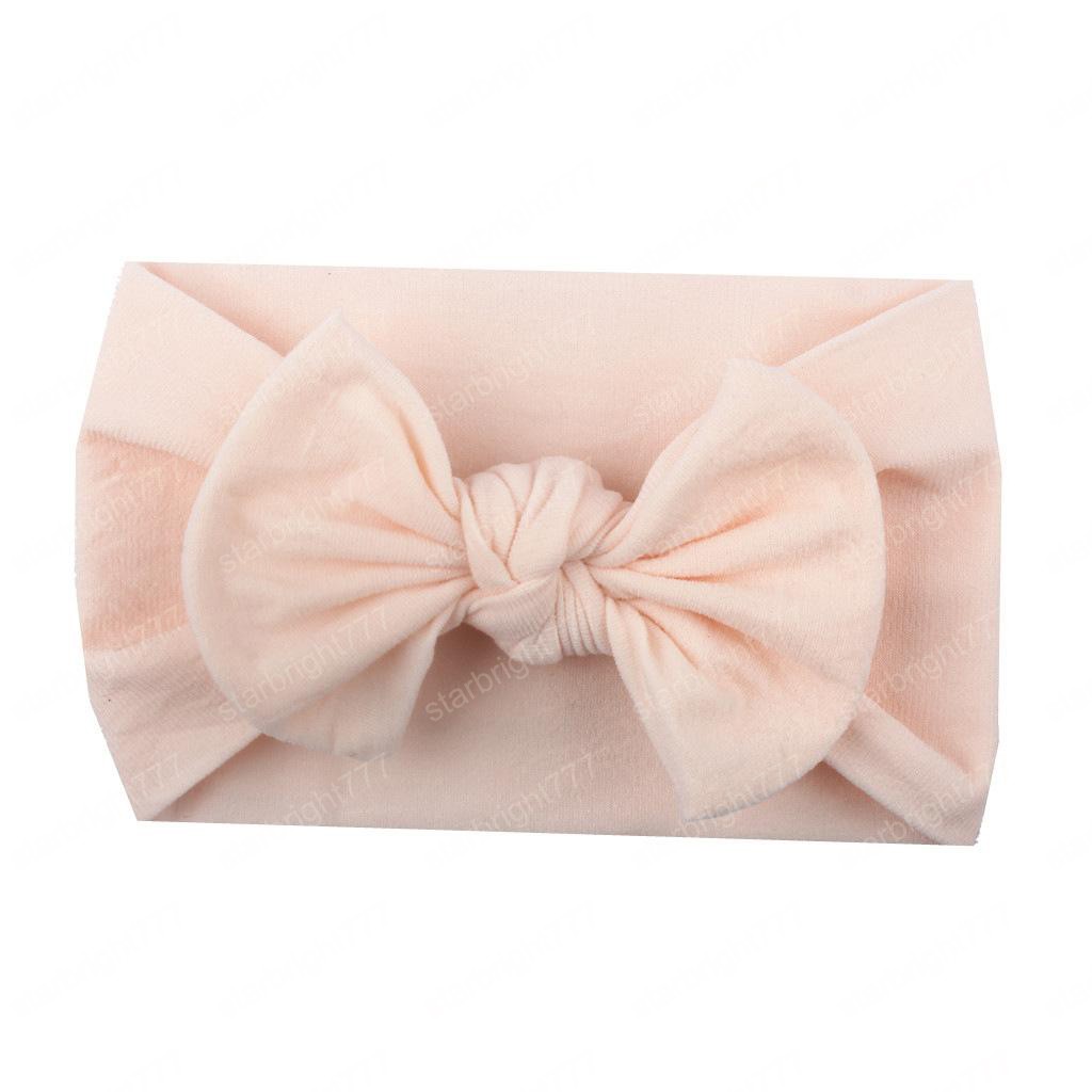 2020 new hair bows hairbands Newborn Infant Soft Nylon Headbands Hair Accessories for Girls Kids Toddler Childrens Head Wrap