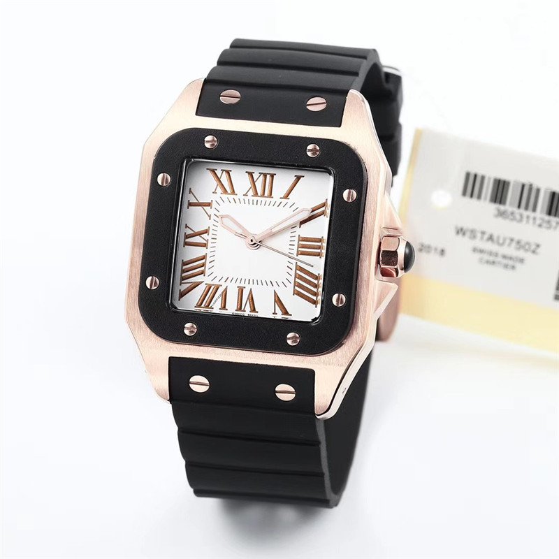 New Arrivals Fashion High Quality Steel Mens Women Japan Quartz Style watches Luxury Watch CA075, Black
New Arrivals Fashion High Quality Steel Mens Women Japan Quartz Style watches Luxury Watch CA075, Black