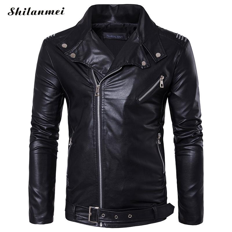 Men Turn-Down Collar Solid Men Faux Fur Coats 2019 Pu Leather Jacket Bomber Slim Motorcycle Black Jacket Male Veste Cuir Homme, White
Men Turn-Down Collar Solid Men Faux Fur Coats 2019 Pu Leather Jacket Bomber Slim Motorcycle Black Jacket Male Veste Cuir Homme, White