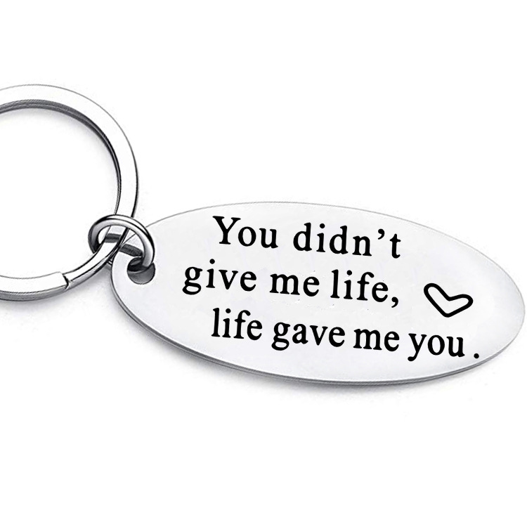 life give me you Letter Stainless Steel Women Men Keychains Couple Lover Key Chains Key Ring Promotion Celebration Gift
life give me you Letter Stainless Steel Women Men Keychains Couple Lover Key Chains Key Ring Promotion Celebration Gift