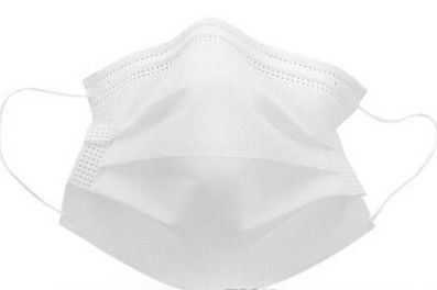 White Disposable Masks Non Woven Anti-dust 3 Layers Breathable Facial Protective Cover Masks Earloops Face Mouth Household Protective Pr