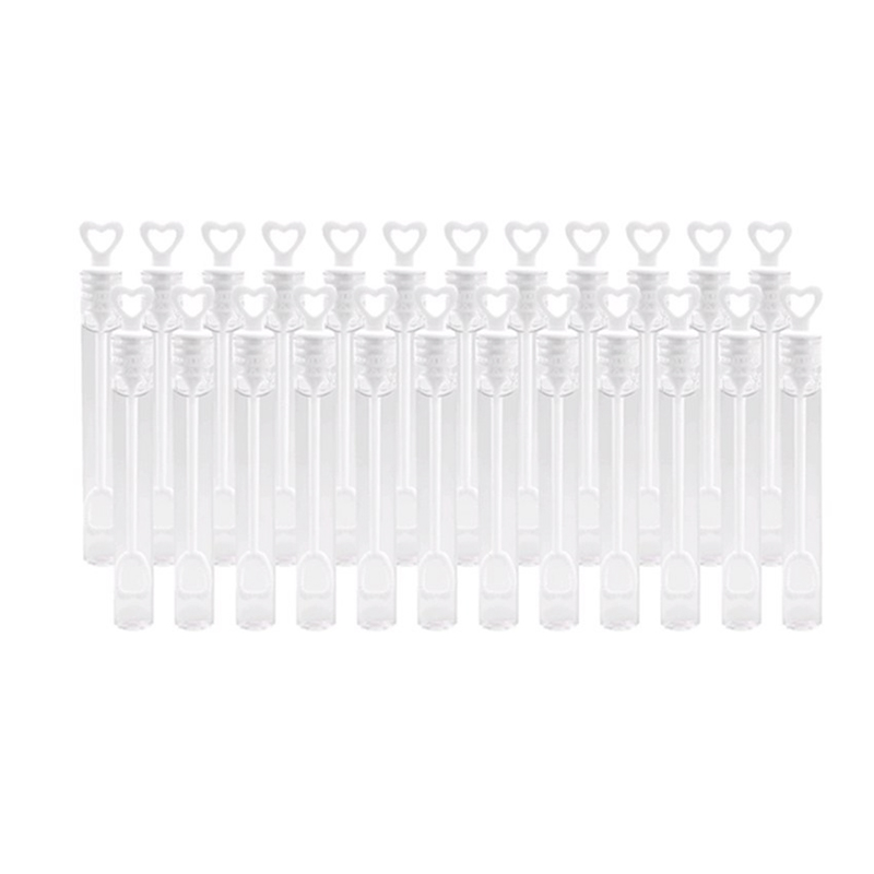 Pack of 48 Bubble Wedding Bubbles With Heart-Shaped Handle for Weddings Golden Wedding Anniversary Party Birthday or Watering
Pack of 48 Bubble Wedding Bubbles With Heart-Shaped Handle for Weddings Golden Wedding Anniversary Party Birthday or Watering