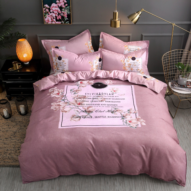 SHANHAO Large flower thickened wool 4-piece set, flower skin cotton 4-piece bedding set
SHANHAO Large flower thickened wool 4-piece set, flower skin cotton 4-piece bedding set