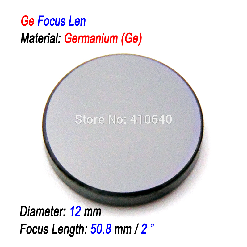 New Product Laser Focus Len With Ge Germanium Material Diameter 12 mm FL 50.8 mm SPECIALLY for 30 to 50 W LASER SEAL MACHINE
New Product Laser Focus Len With Ge Germanium Material Diameter 12 mm FL 50.8 mm SPECIALLY for 30 to 50 W LASER SEAL MACHINE