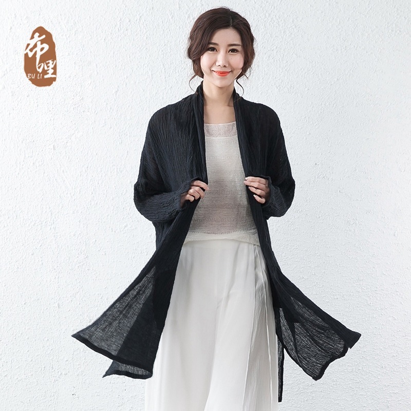 2020 chun xia, thin women's trench coat loose big yards long dress new literary linen coat is prevented bask in clothes, Black
2020 chun xia, thin women's trench coat loose big yards long dress new literary linen coat is prevented bask in clothes, Black