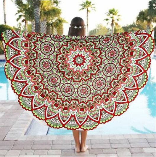 Hot sales Wholesales 2019 Beach Towel Round Printed Large Circular Bath Towel Outdoor Sun Block Shawl Yoga Mat, Multi-color
Hot sales Wholesales 2019 Beach Towel Round Printed Large Circular Bath Towel Outdoor Sun Block Shawl Yoga Mat, Multi-color