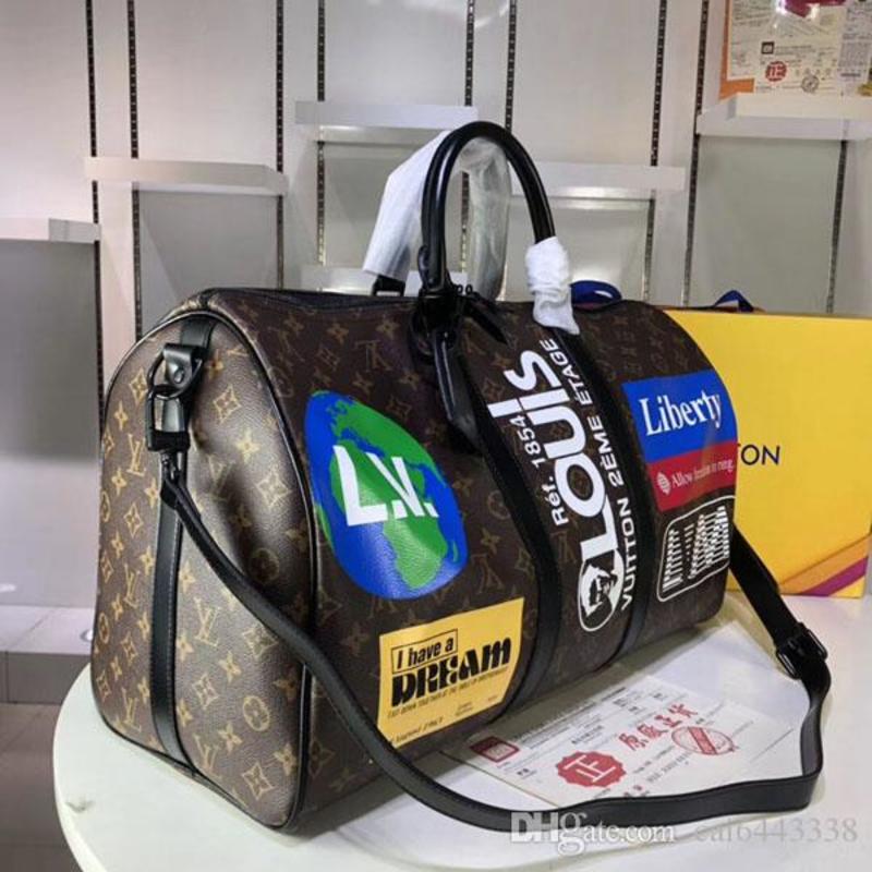 #3515 5A L KEEPALL BANDOULIERE Large Capacity Women Travel Bag 50CM V Men Shoulder Duffel Bags Carry Luggage Keepall Bag Galaxy Taiga M44643
#3515 5A L KEEPALL BANDOULIERE Large Capacity Women Travel Bag 50CM V Men Shoulder Duffel Bags Carry Luggage Keepall Bag Galaxy Taiga M44643