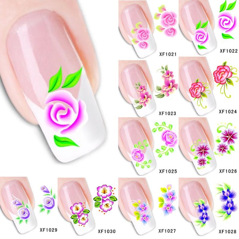 2Pcs/Lot Flower Series Nail Art Water Transfer Stickers Full Wraps Deer Rose Flower Nail Tips DIY Sticker, 10
2Pcs/Lot Flower Series Nail Art Water Transfer Stickers Full Wraps Deer Rose Flower Nail Tips DIY Sticker, 10
