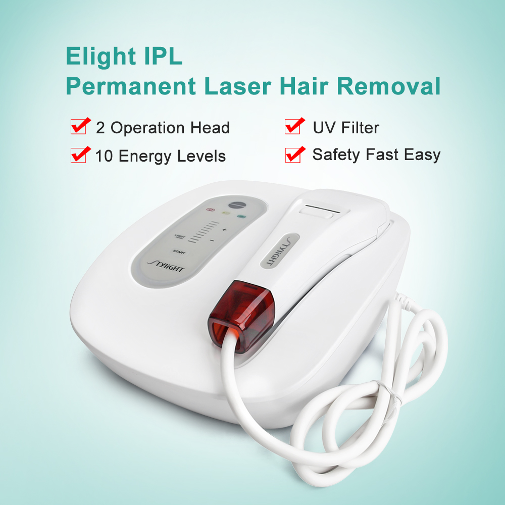 Professional IPL Laser Hair Removal Machine with Advanced Skin Rejuvenation, Acne Treatment, Wrinkle Reduction and Long-Lasting Permanent Hair Removal