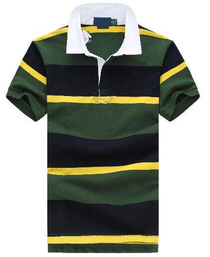 2020 New Summer Cotton Striped Polo Shirt Small Horse Embroidery Short Sleeve Casual Polos Men's Fashion T-Shirt Green Size S-2XL
2020 New Summer Cotton Striped Polo Shirt Small Horse Embroidery Short Sleeve Casual Polos Men's Fashion T-Shirt Green Size S-2XL