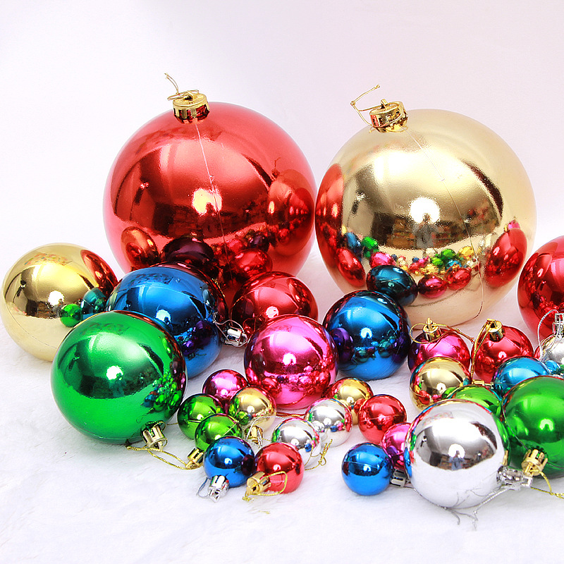 Wedding Bauble Ornaments Xmas Plastic Ball Christmas Tree Plastic Ball Home Docoration Wedding / Shopping Mall Ball
Wedding Bauble Ornaments Xmas Plastic Ball Christmas Tree Plastic Ball Home Docoration Wedding / Shopping Mall Ball