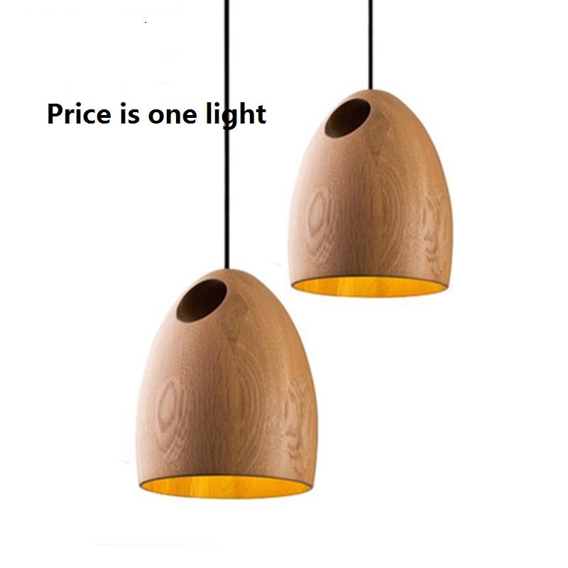 Chinese Classical Wooden Pendant Lights Modern Design Art Led Hanglamp Living Room Bedroom Pendant Lamps Cafe Bar Suspension