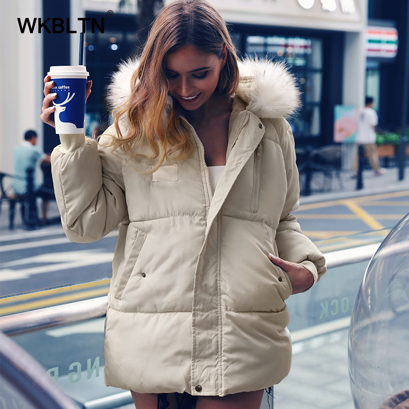 Hooded Down Coat Women Fur Collar Long Sleeve Zipper Pocket Cotton Jacket Casual Loose Streetwear Plus Size Winter Warm Coat, Black
Hooded Down Coat Women Fur Collar Long Sleeve Zipper Pocket Cotton Jacket Casual Loose Streetwear Plus Size Winter Warm Coat, Black