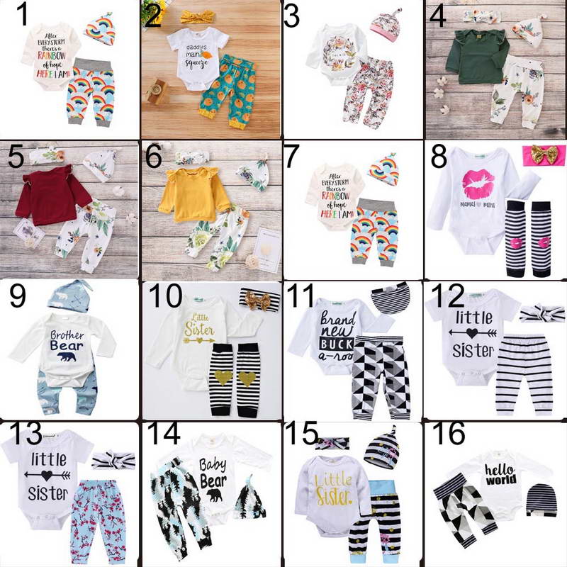 kids designer clothes girls Romper Christmas hollowen Outfit ROMPER Kids Boy Girls 3 Pieces set T shirt + Pant + Hat Baby kids Clothing sets
kids designer clothes girls Romper Christmas hollowen Outfit ROMPER Kids Boy Girls 3 Pieces set T shirt + Pant + Hat Baby kids Clothing sets