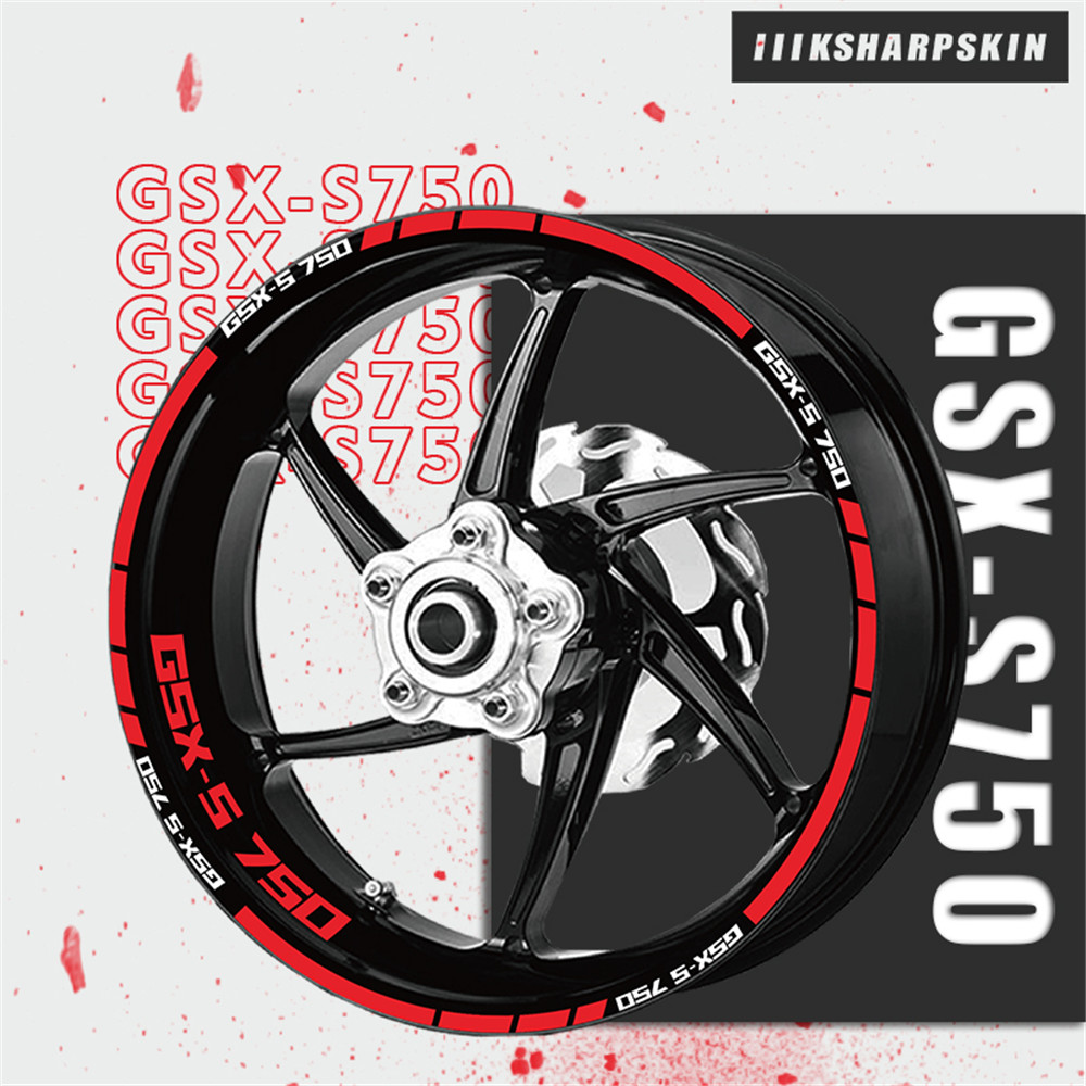 Wheel stripe sticker combination waterproof super paste flower motorcycle sticker fashion tire decal for SUZUKI GSXS750 GSX-S 750, Xt-lq-gsxs750-ylw
Wheel stripe sticker combination waterproof super paste flower motorcycle sticker fashion tire decal for SUZUKI GSXS750 GSX-S 750, Xt-lq-gsxs750-ylw