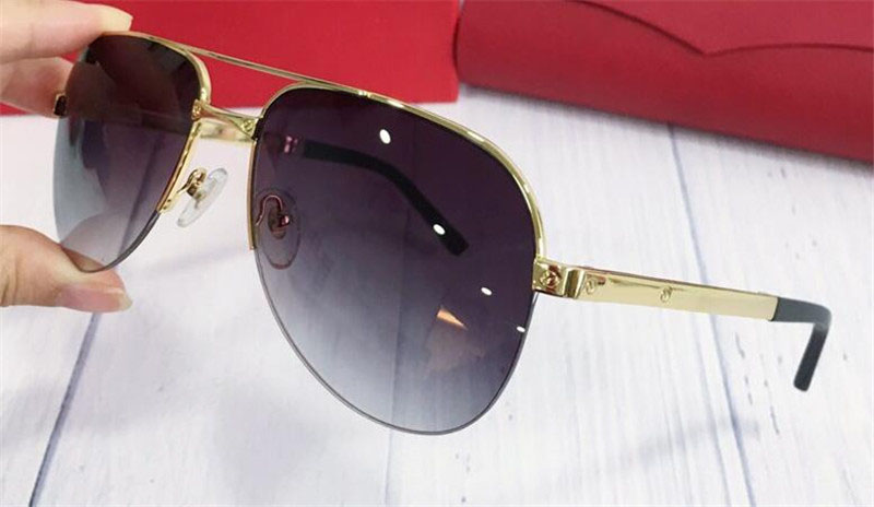 New fashion designer sunglasses 8200886 metal pilot frameless popular selling style uv400 lens top quality protection eyew classic style
New fashion designer sunglasses 8200886 metal pilot frameless popular selling style uv400 lens top quality protection eyew classic style