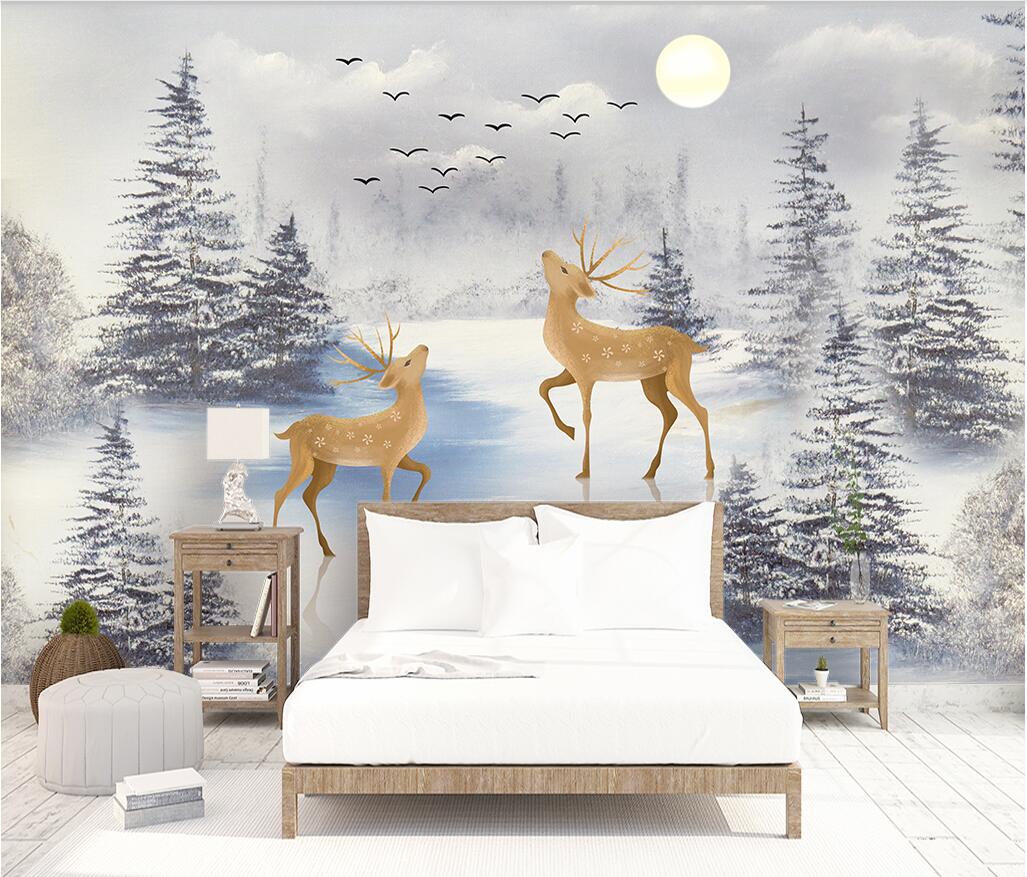 3d wallpaper custom photo mural landscape Nordic minimalist hand-painted elk pine forest landscape children's murals wallpaper for walls 3 d, Light yellow
3d wallpaper custom photo mural landscape Nordic minimalist hand-painted elk pine forest landscape children's murals wallpaper for walls 3 d, Light yellow