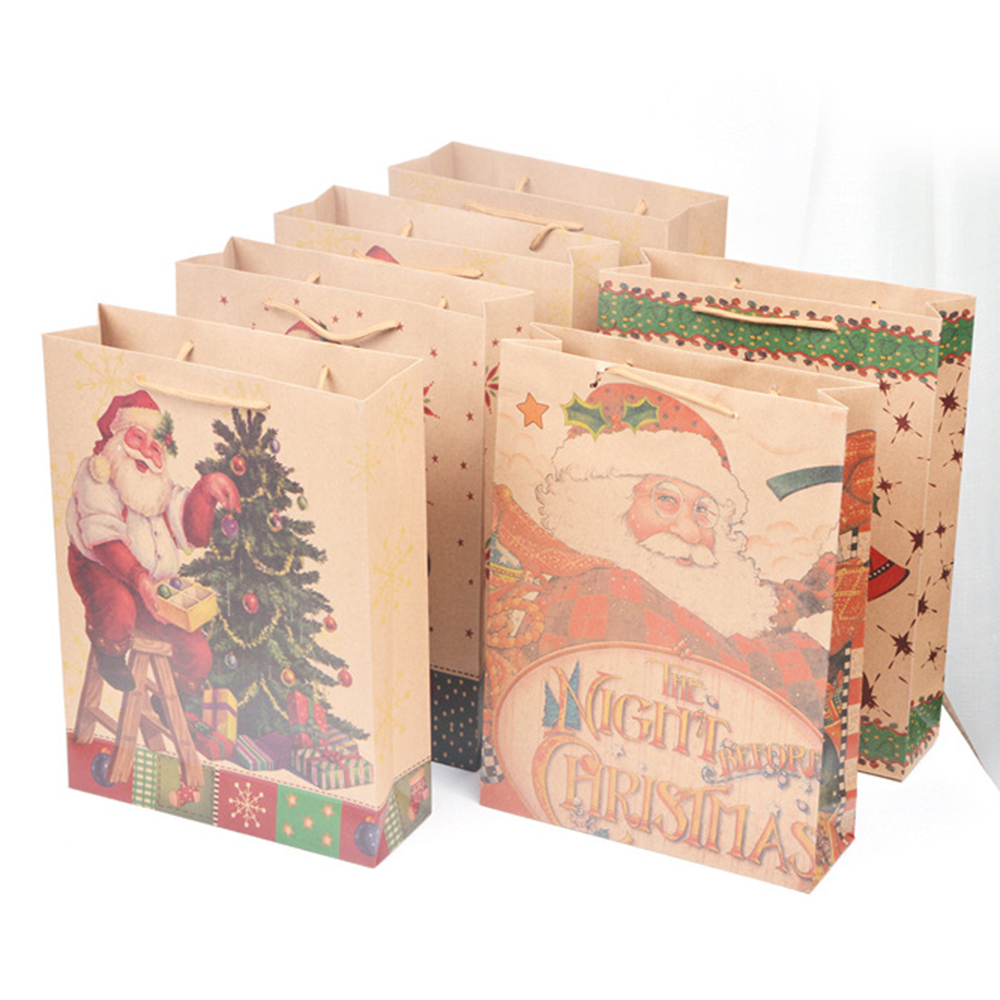 new 12 Pcs Christmas Gift Bags Santa Kraft Paper Bag Kids Party Favors Box Christmas Decorations for Home New Year
new 12 Pcs Christmas Gift Bags Santa Kraft Paper Bag Kids Party Favors Box Christmas Decorations for Home New Year