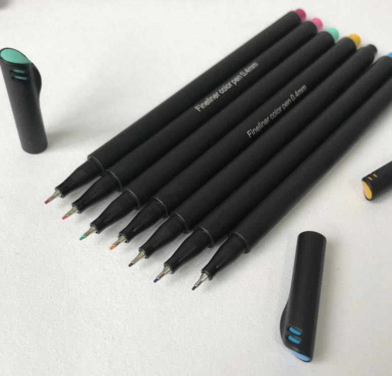 Planner Pens Fineliner Colored Drawing Markers Journaling Writing Take Note Calendar Agenda Sketching Art Office Supplies Multi Function