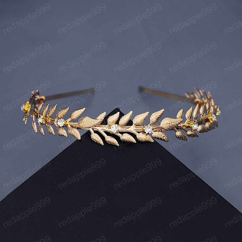 Women Headband Bride Tiara and Crown Retro Alloy Elegant Gold Color Leaves Shape Hairband Wedding Hair Jewelry Accrssories
Women Headband Bride Tiara and Crown Retro Alloy Elegant Gold Color Leaves Shape Hairband Wedding Hair Jewelry Accrssories
