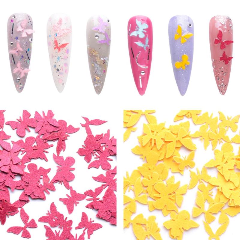 3D Butterfly Nail Sequins Flakes Holographic Colorful Wood Pulp Glitter Nail Art Decoration Manicure Paillette DIY 100pcs/box
3D Butterfly Nail Sequins Flakes Holographic Colorful Wood Pulp Glitter Nail Art Decoration Manicure Paillette DIY 100pcs/box