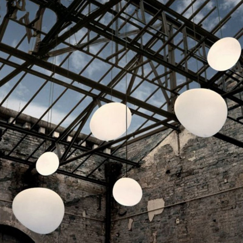 Italy Foscarini Gregg Suspension Lamps Glass Pendant Lights Modern Led Irregular Hanging Lamp Dining Room Kitchen Light Fixtures