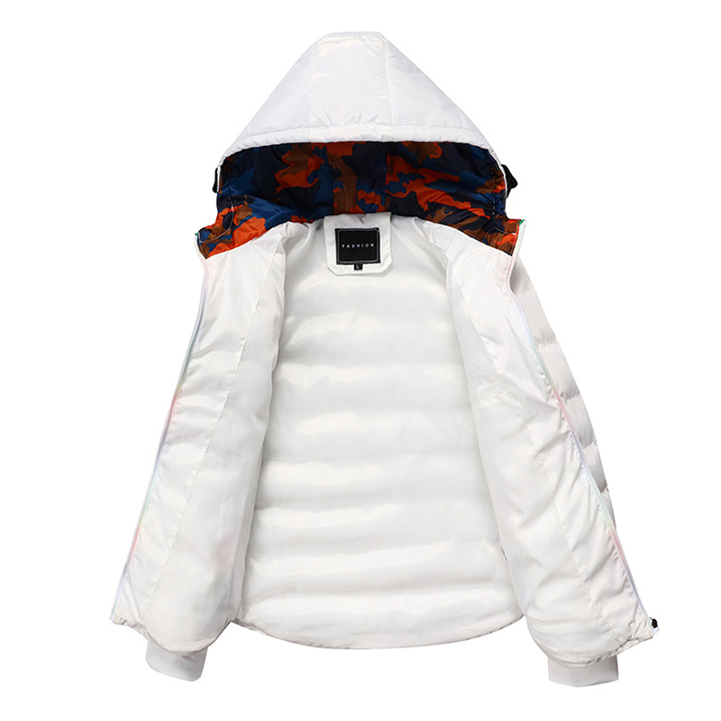 LBL Slim Bomber Jacket Men Autumn Thicken Mens Coat Warm Outwear Windproof Hooded Overcoat Zipper Parkas Jackets Man Hoody Male T200106
