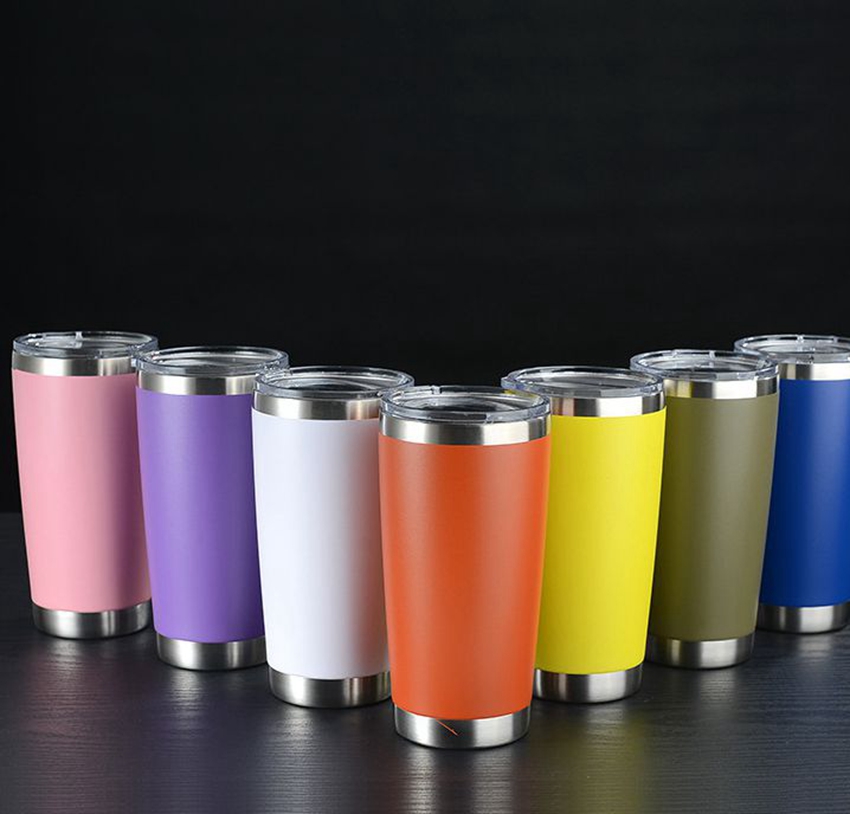 20 oz Stainless Steel Tumbler mug Double Wall Wine Glass Thermal Cup Insulated Coffee Beer Mug With lid Travel Coffee Mug LJJK2194
20 oz Stainless Steel Tumbler mug Double Wall Wine Glass Thermal Cup Insulated Coffee Beer Mug With lid Travel Coffee Mug LJJK2194