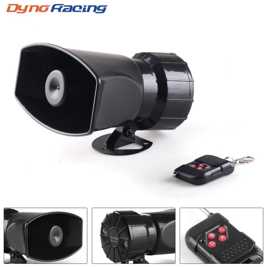 12V 7 Sounds 130dB Wireless Electronic Siren Loud Car Warning Alarm Police Fire Siren Horn Car ccessories 
12V 7 Sounds 130dB Wireless Electronic Siren Loud Car Warning Alarm Police Fire Siren Horn Car ccessories