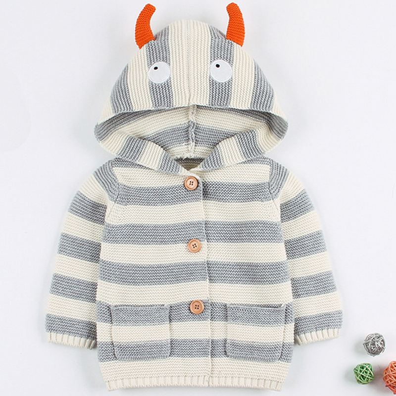 Children's Sweater Cardigans With Ear Cartoon Knitted Newborn Baby Girls Knitwear Jackets Autumn Long Sleeves Toddler Coats
Children's Sweater Cardigans With Ear Cartoon Knitted Newborn Baby Girls Knitwear Jackets Autumn Long Sleeves Toddler Coats