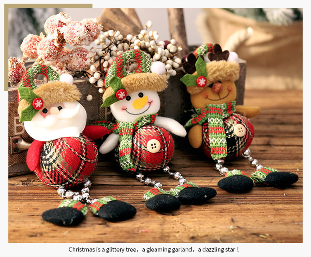 1Pcs Christmas Santa Claus Snowman Deer with Beading Pendants Xmas Tree Ornaments DIY Crafts Home New Year Party Decorations
1Pcs Christmas Santa Claus Snowman Deer with Beading Pendants Xmas Tree Ornaments DIY Crafts Home New Year Party Decorations