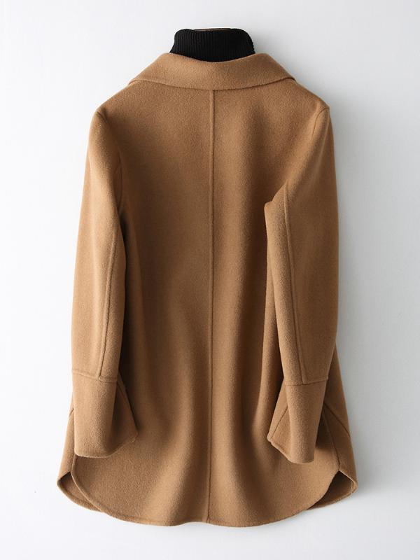 Elegant Woman Winter Casaco 2020 Real Wool Coat Female Autumn Solid Casual Jackets for Women Camel 80% Wool Coats 38065, Light camel
Elegant Woman Winter Casaco 2020 Real Wool Coat Female Autumn Solid Casual Jackets for Women Camel 80% Wool Coats 38065, Light camel
