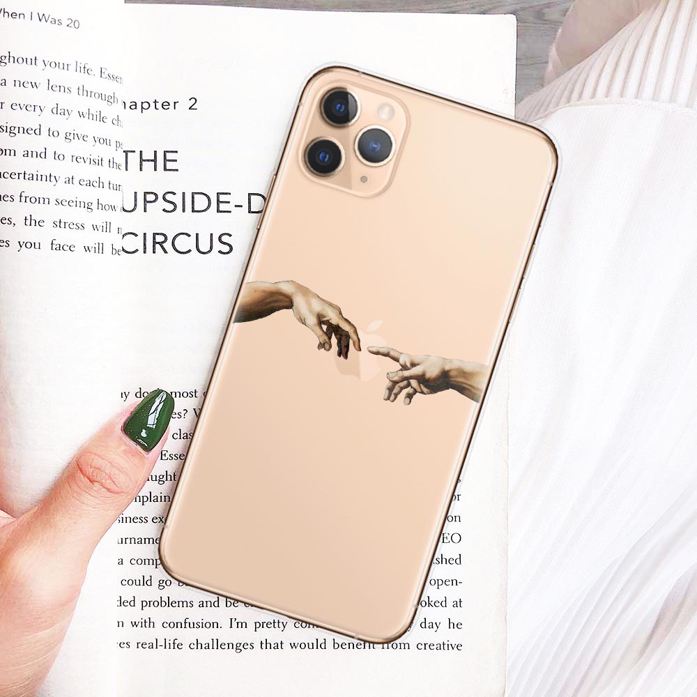 Art Fresco Michelangelo Creation of Adam For iphonePhone 11 Pro Max 2020 Case Soft TPU Cover For iphonePhone 5S 6s 7 8 Plus Xs XR XS MAX X
Art Fresco Michelangelo Creation of Adam For iphonePhone 11 Pro Max 2020 Case Soft TPU Cover For iphonePhone 5S 6s 7 8 Plus Xs XR XS MAX X