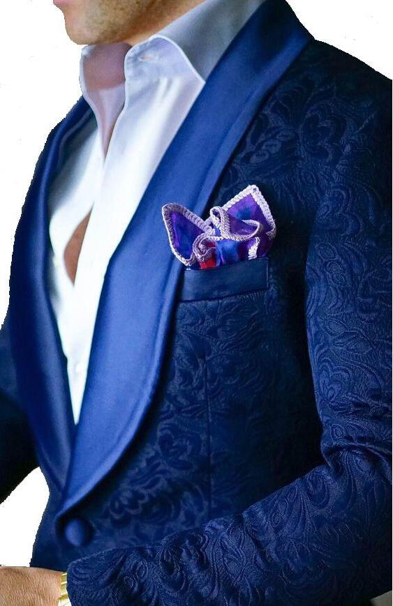 2019 vintage Paisley tuxedos Wool Herringbone British style custom made Mens suit slim fit Blazer wedding suits for men(Suit+Pant