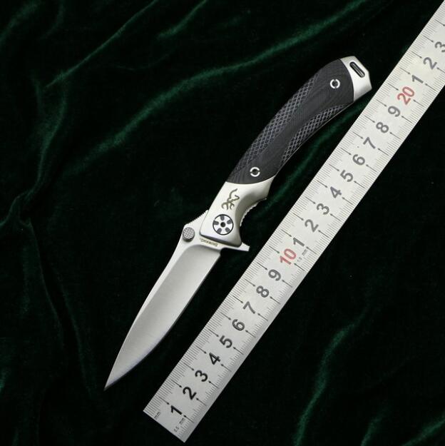 Browning small pocket folding knife 9cr18mov 58-59HRC blade wooden handle handle tactical hunting survival practical EDC tool series
Browning small pocket folding knife 9cr18mov 58-59HRC blade wooden handle handle tactical hunting survival practical EDC tool series