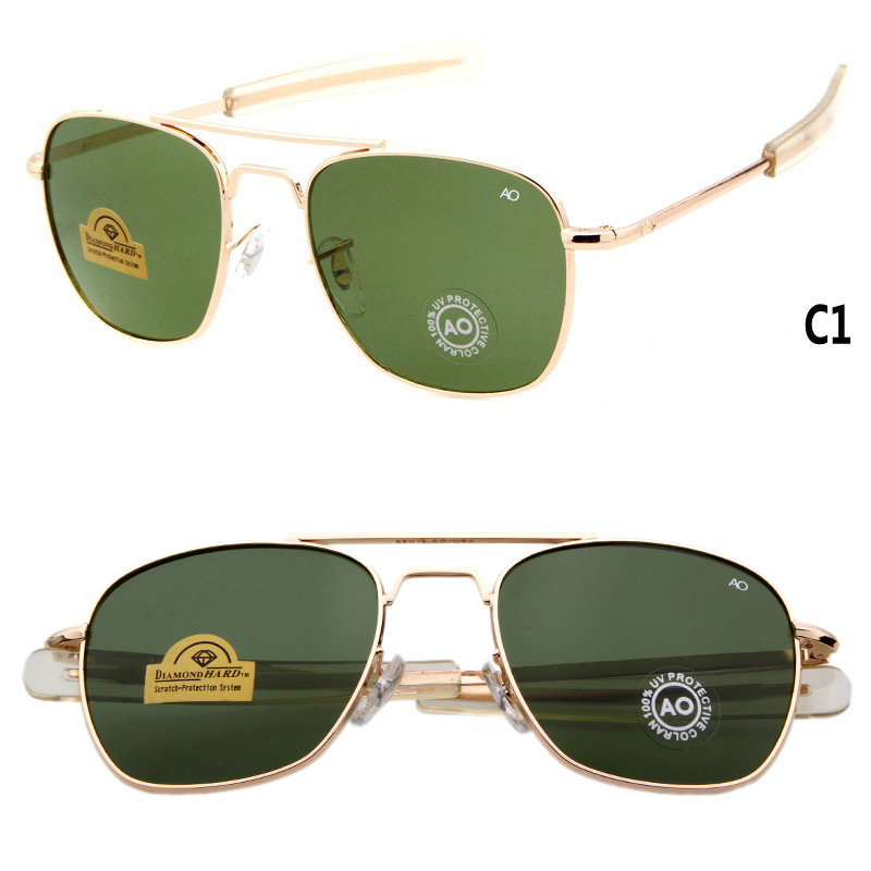 Wholesale-Brand New AO American Optical Pilot Sunglasses Original Pilot Sunglasses OPS M Army Sunglasses UV400 with Glasses Case
Wholesale-Brand New AO American Optical Pilot Sunglasses Original Pilot Sunglasses OPS M Army Sunglasses UV400 with Glasses Case