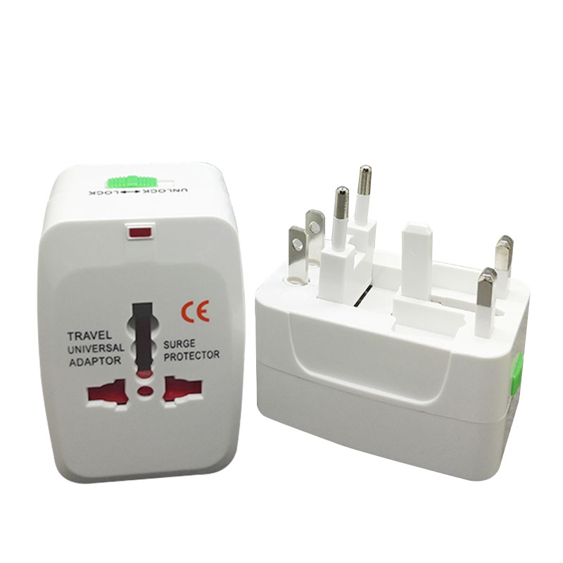 All in One Universal International Plug Adapter USB Port World Travel AC Power Charger Adaptor with AU US UK EU converter Plug