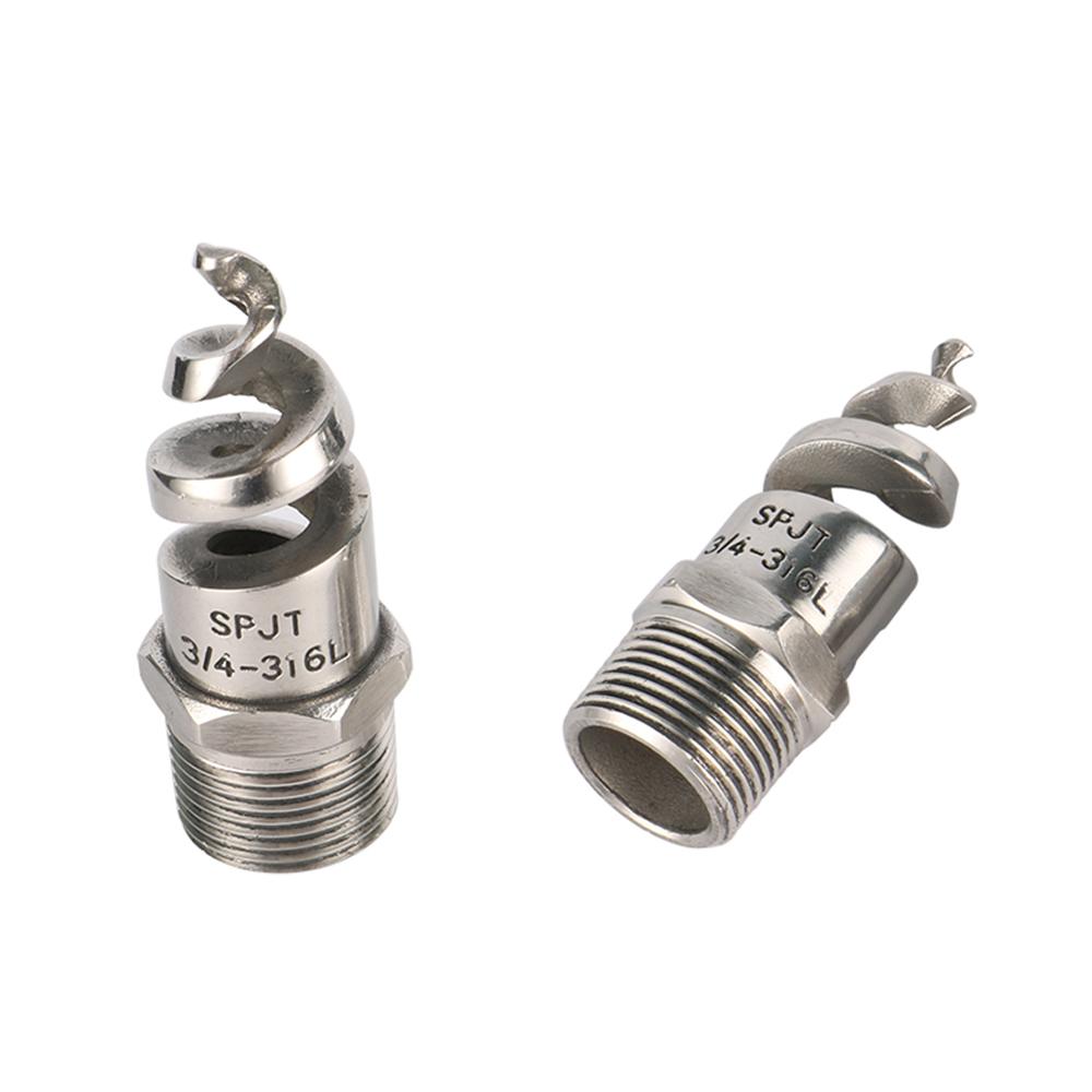 3/4 Inch Male Thread 316L Stainless Steel Spiral Jet Nozzle Atomization Spray Nozzle Garden Irrigation Watering Sprinklers, 3i4 inch
3/4 Inch Male Thread 316L Stainless Steel Spiral Jet Nozzle Atomization Spray Nozzle Garden Irrigation Watering Sprinklers, 3i4 inch