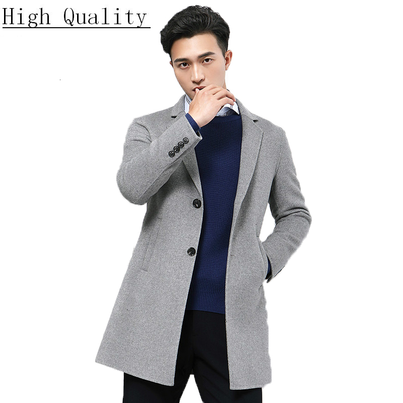 Men's Coat Long Jacket Wool Coat Men Double Face Woolen Overcoat British Style Grey Peacoat Jackets Erkek Mont -01-1813, Black
Men's Coat Long Jacket Wool Coat Men Double Face Woolen Overcoat British Style Grey Peacoat Jackets Erkek Mont -01-1813, Black