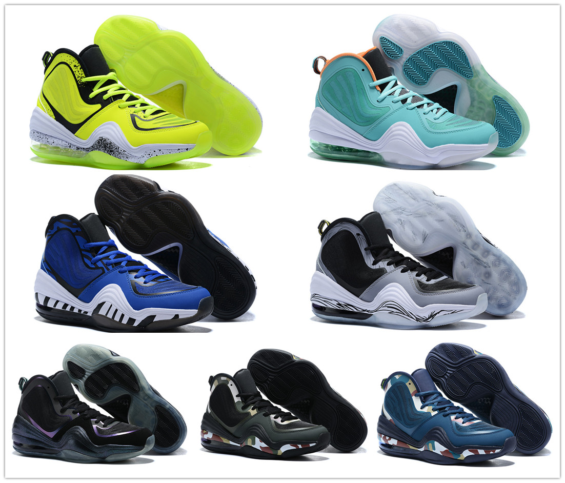 Penny 5 V Invisibility Cloak Camo Fluorescent green basketball shoes for men Hot Penny V Black jade mens sports sneakers size 7-12
Penny 5 V Invisibility Cloak Camo Fluorescent green basketball shoes for men Hot Penny V Black jade mens sports sneakers size 7-12