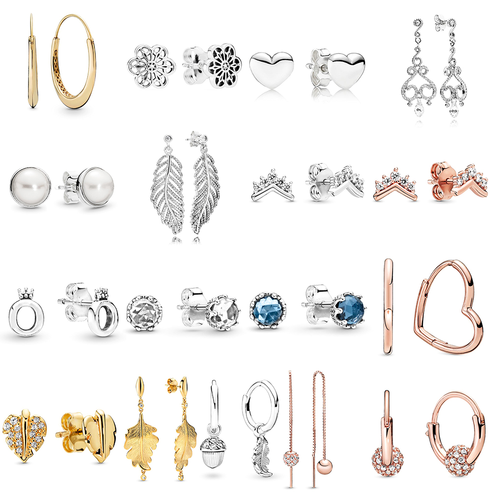 2019 NEW 100% 925 Sterling Silver pandora Rose Gold Polished Crown O Clear Sparkling Crown Stud Earring Fit DIY Women Original Jewelry
2019 NEW 100% 925 Sterling Silver pandora Rose Gold Polished Crown O Clear Sparkling Crown Stud Earring Fit DIY Women Original Jewelry