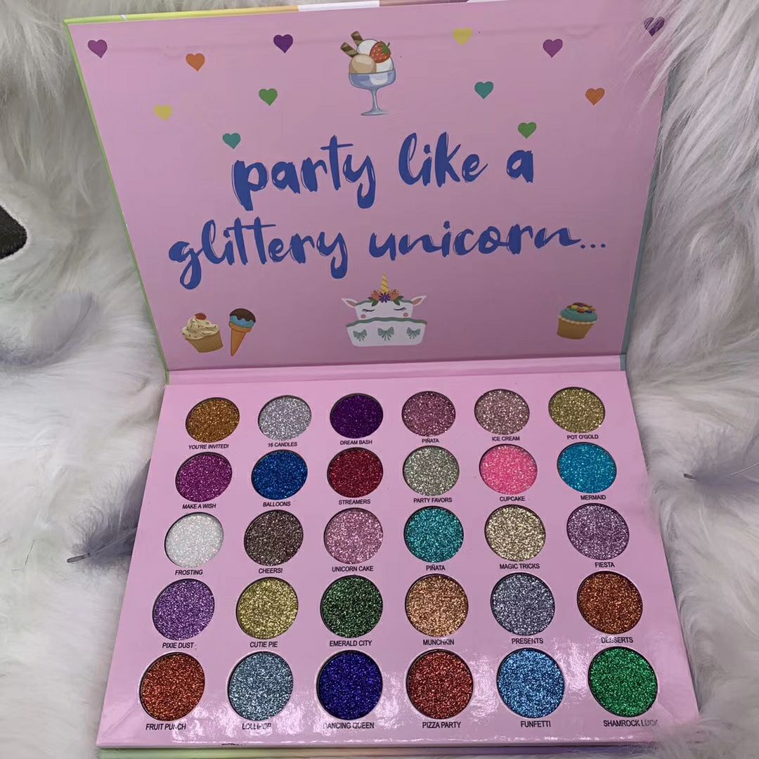 Waterproof long-lasting glitter eyeshadow palette 30 colors happy unicron glitter party easy to wear DHL Free eye makeup, Multi
Waterproof long-lasting glitter eyeshadow palette 30 colors happy unicron glitter party easy to wear DHL Free eye makeup, Multi
