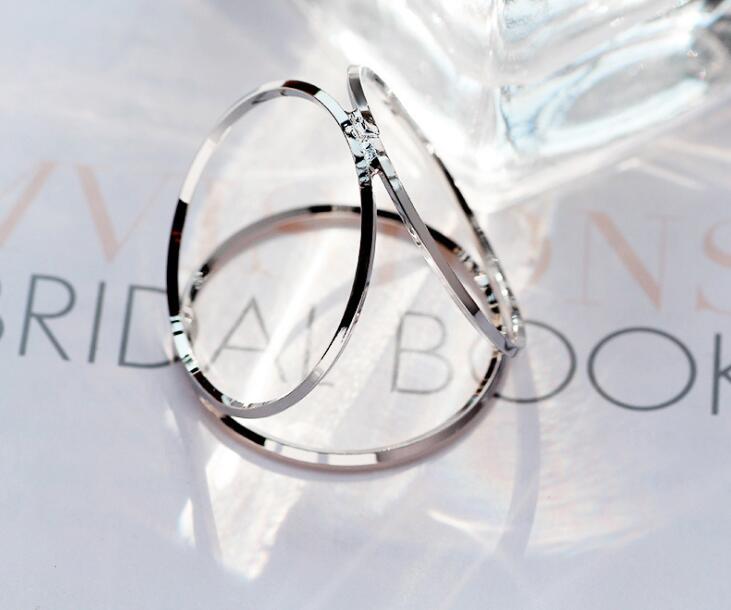 Three Circles Simple Napkin Rings Circle Buckle Rose Gold Silver Gold Napkin Rings Wedding Party Table Decorative Napkin Rings