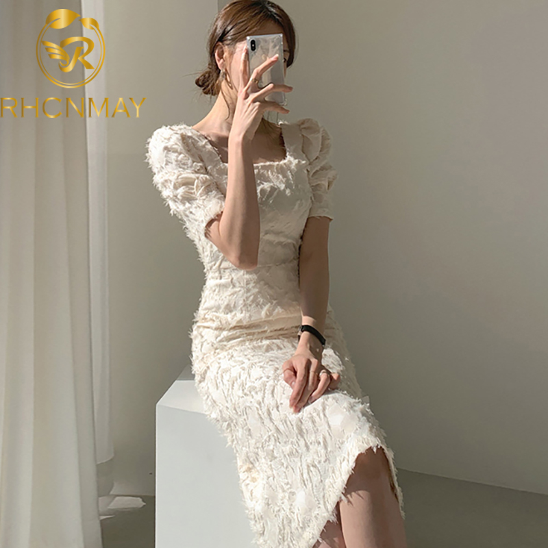 New 2020 Summer Women Dresses Elegant Vintage Slit Casual V-Neck Sexy Empire Tassel Party Square Collar Dress, Beige
New 2020 Summer Women Dresses Elegant Vintage Slit Casual V-Neck Sexy Empire Tassel Party Square Collar Dress, Beige