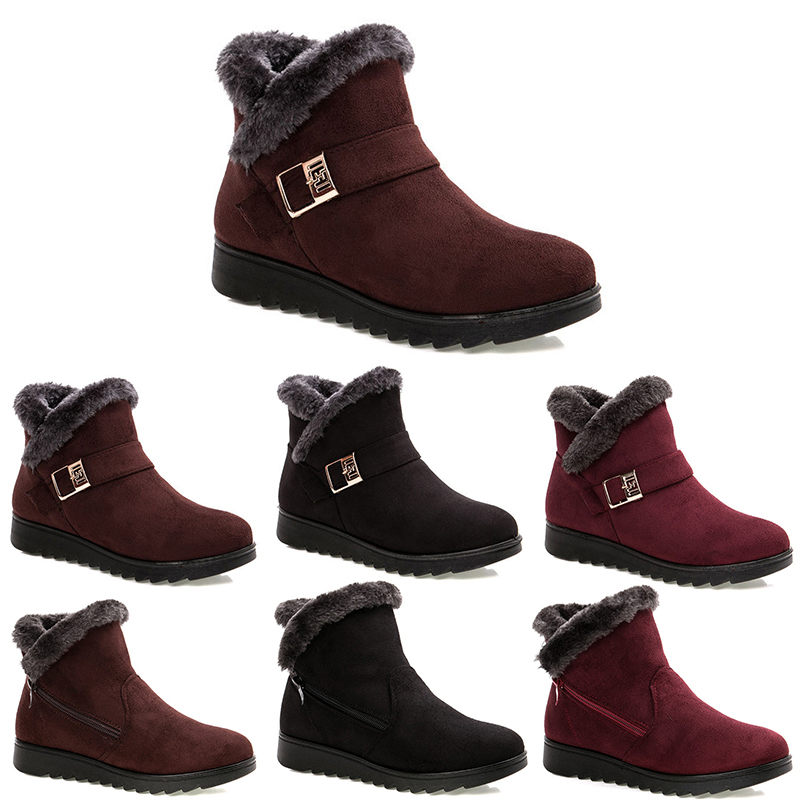 Non-Brand wholesale winter women snow boots Triple Black Brown Suede ankle boots Mother Shoes Keep Warm 36-40 Style 61, 1 - black
Non-Brand wholesale winter women snow boots Triple Black Brown Suede ankle boots Mother Shoes Keep Warm 36-40 Style 61, 1 - black