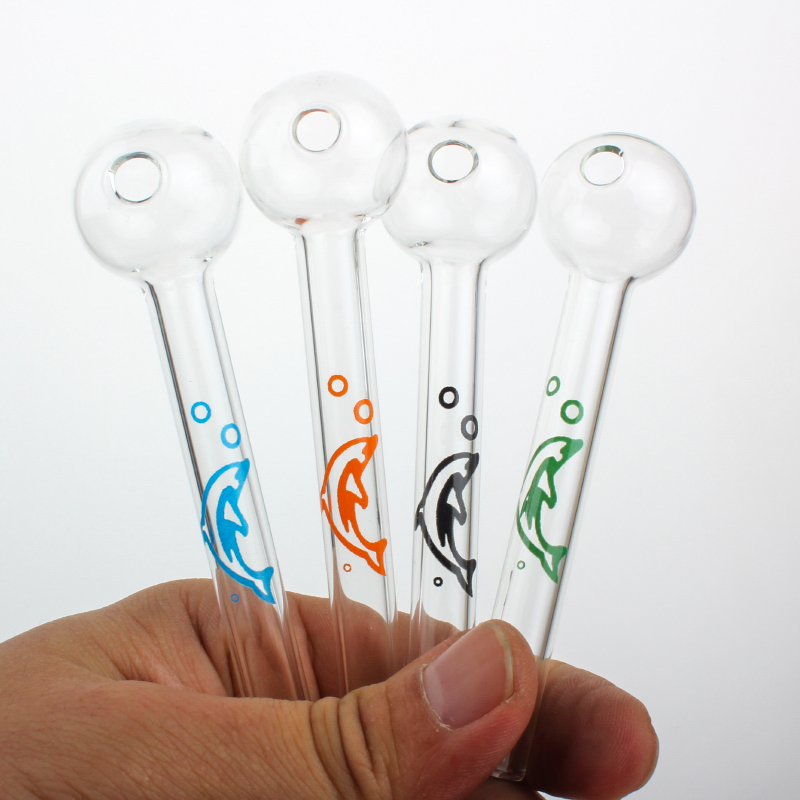 Dolphin LOGO Colorful Great Pyrex Glass Oil Burner Pipe Clear Glass Oil Burner Glass Tube Nail for smoking
Dolphin LOGO Colorful Great Pyrex Glass Oil Burner Pipe Clear Glass Oil Burner Glass Tube Nail for smoking